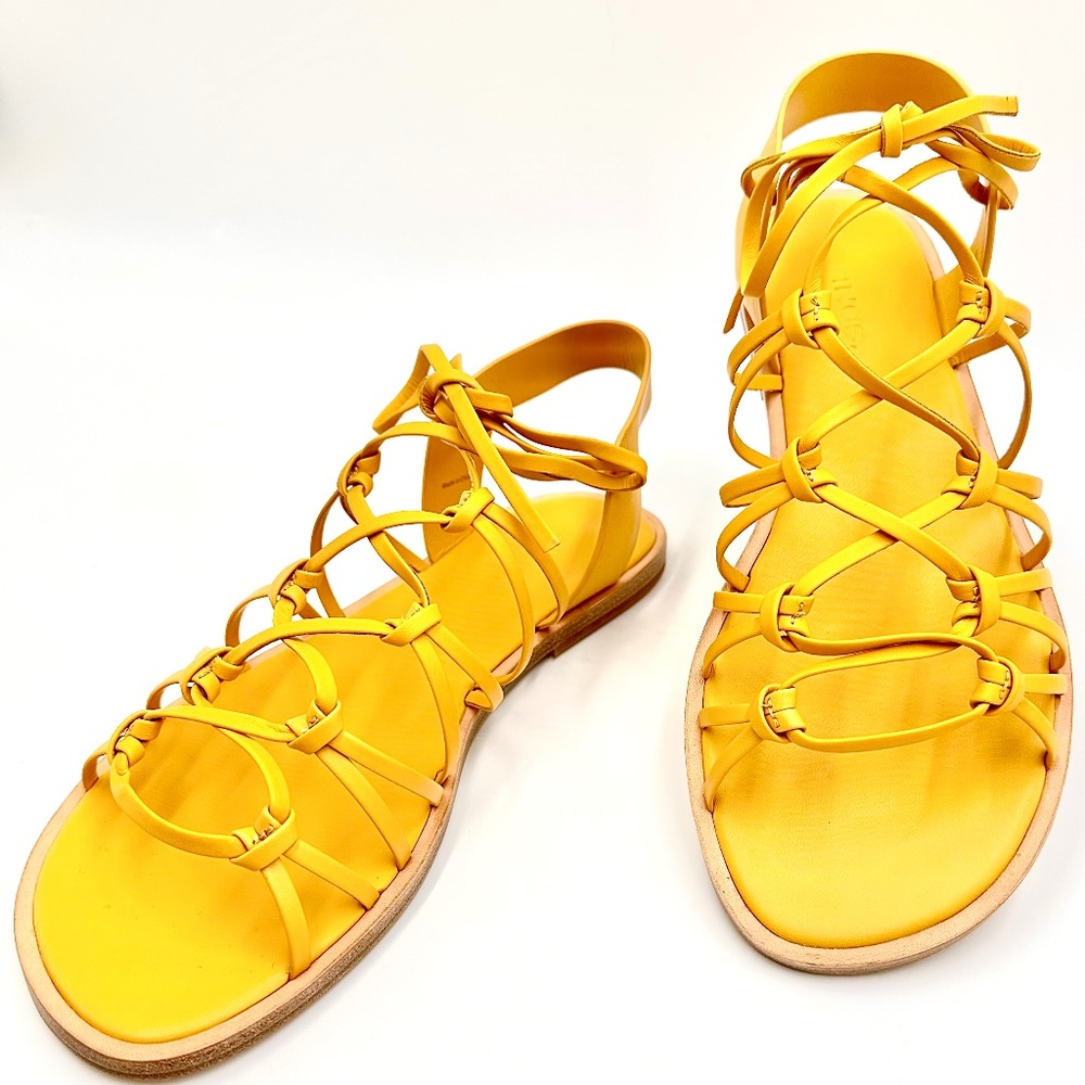 Vince Palmera Leather Wrap Sandals Womens SZ 38.5 BNIB